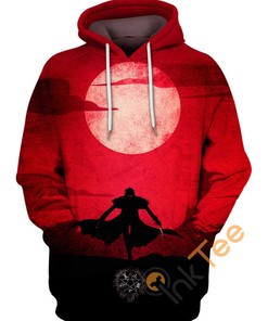 Alucard The Dracula Custom All Over Print 3D Hoodie, Custom All Over Print Hoodie
