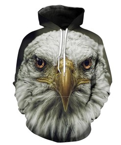 American Eagle Epic Animal All Over Print 3D Hoodie, 3D Hoodies With Zippers