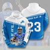 American Nfl Detroit Lions Darius Slay 3D All Over Print Zip Up Hoodie - Official Merchandise