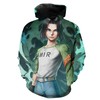 Android Sport All-Over Print Hoodie With 3D Graphic Print, 3D Graphic Hoodies