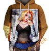 Android Sport Custom All Over Print 3D Hoodie, Custom All Over Print Hoodie