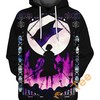 Angel In Hell Custom All Over Print 3D Hoodie, Custom All Over Print Hoodie