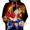 Angry Luffy Custom All Over Print 3D Hoodie, Custom All Over Print Hoodie