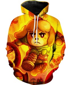 Animal Crossing Dog Custom All Over Print 3D Hoodie, Custom All Over Print Hoodie