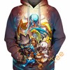 Animals World 3D Graphic All Over Print Hoodie, 3D Graphic Hoodies