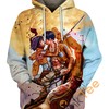 Anime Kitsune Gas Mask Hoodie 3D All Over Print Custom Gift