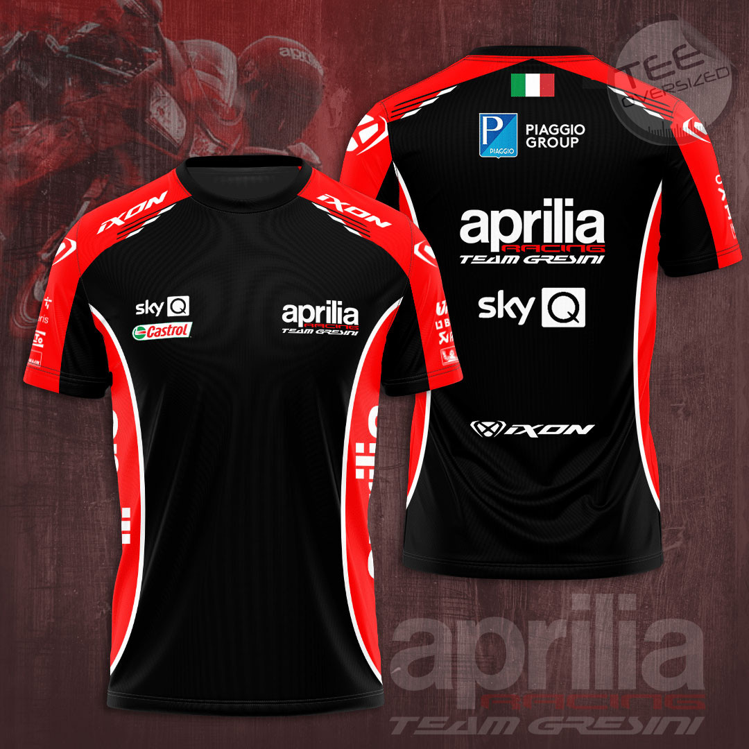 Aprilia Racing Team Gresini Motogp All-Over Print Hoodie With Custom Print, Custom All Over Print Hoodie