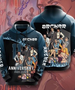 Archer Custom Sport All Over Print 3D Hoodie, All Over Print Hoodies For Women