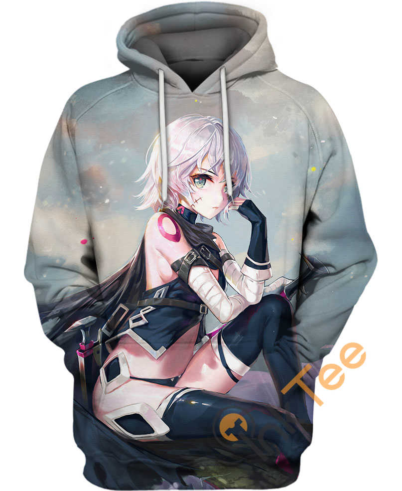 Assassin Of Black Fate/Apocrypha Anime All Over Print 3D Hoodie