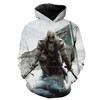 Assassins Creed Odyssey American Flag All Over Print 3D Hoodie