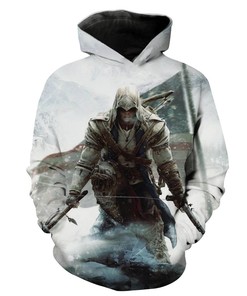 Assassins Creed Odyssey American Flag All Over Print 3D Hoodie