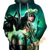 Asui Tsuyu Froppy Cosplay All Over Print 3D Hoodie