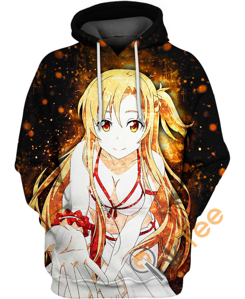 Asuna Yuuki Sword Art Online All Over Print 3D Hoodie