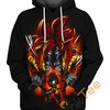 Attack Of The Invincible Dinosaur All Over Print 3D Hoodie