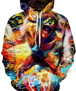 Attack On Titan Sport Style All Over Print 3D Hoodie With Front Pocket And Survey Corps Logo