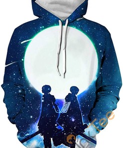 Attack On Titan Sport Style All Over Print 3D Hoodie With Front Pocket And Titan Design