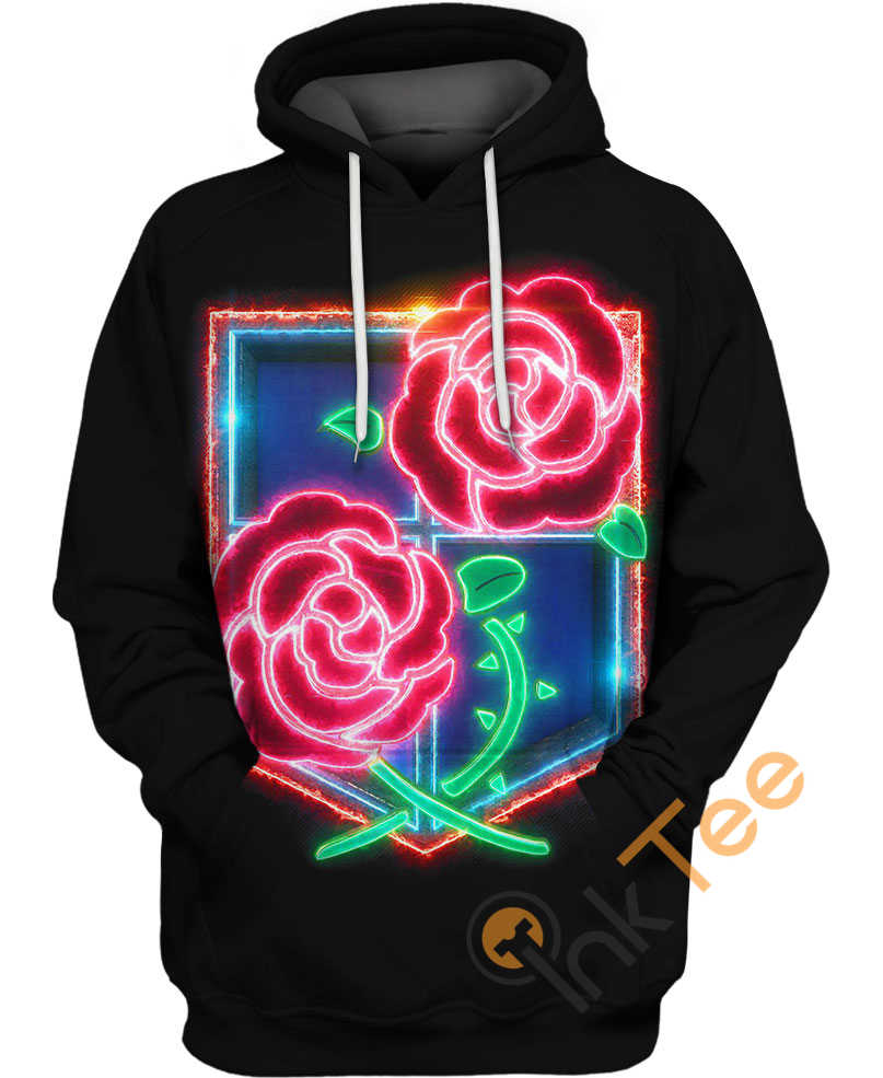 Attack On Titan Stationary Guard Custom All Over Print 3D Hoodie, Custom All Over Print Hoodie
