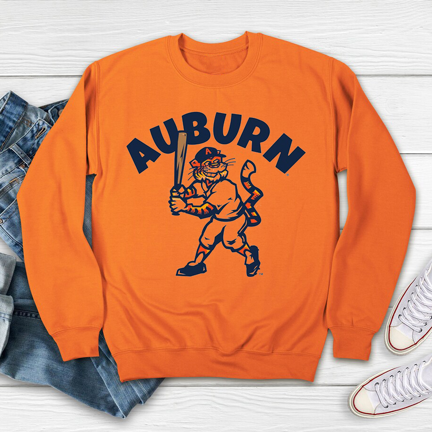 Auburn Basketball Peacock Tee - Tigers NCAA Sweatshirt Hoodie Fan Gift