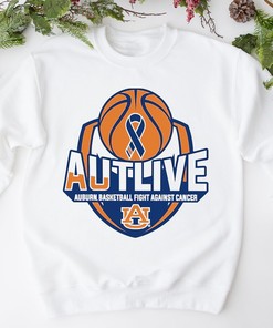 Auburn Basketball Shirt - Fight against cancer Autlive Tee Fan Gift