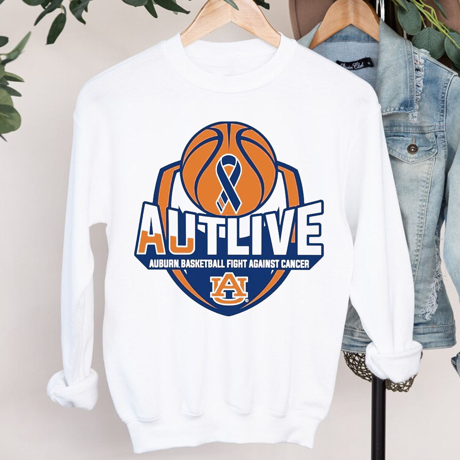 Auburn Basketball Shirt - Fight against cancer Autlive Tee Fan Gift