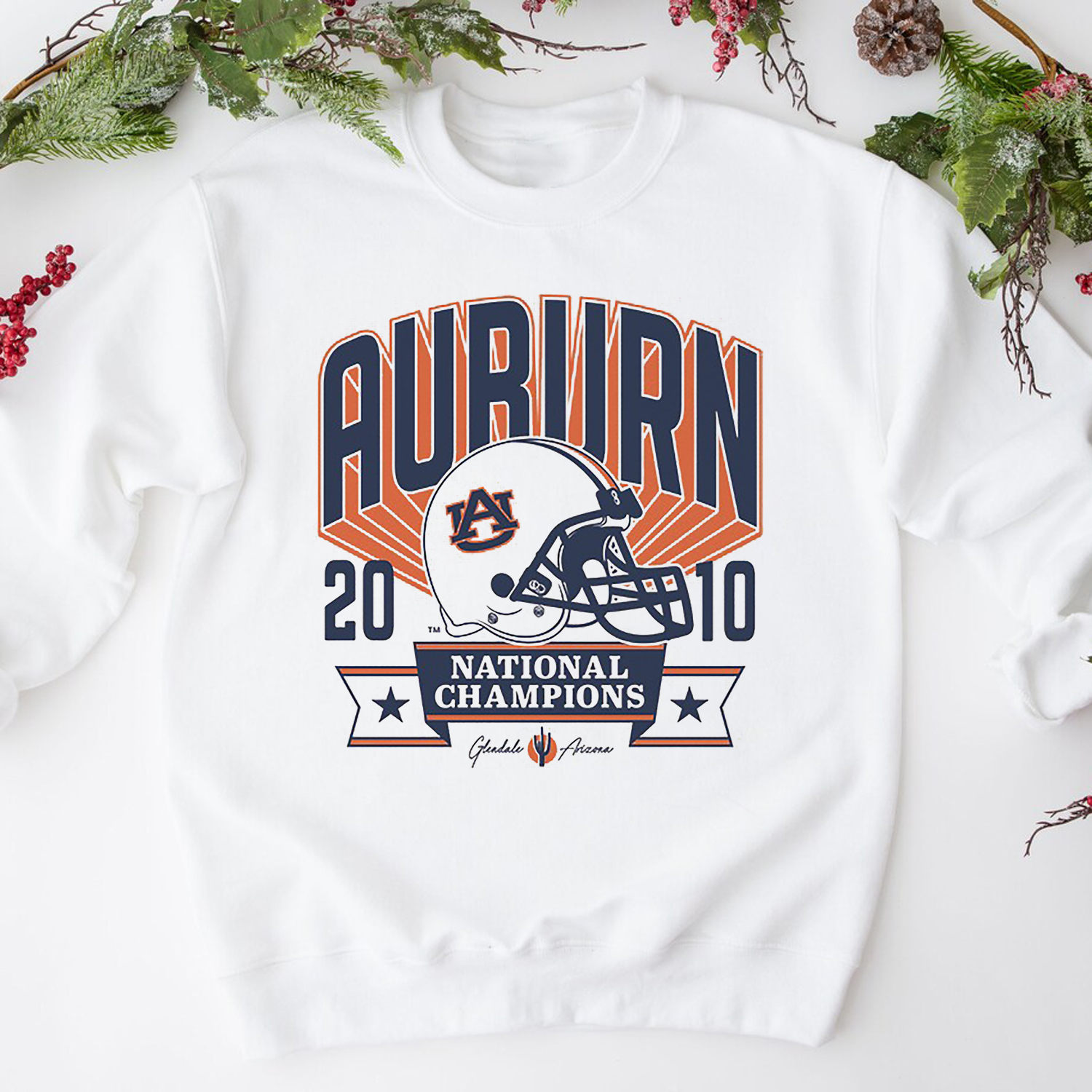 Auburn Football Champs Tee 2010 - Tigers NCAA T-Shirt Hoodie Fan Gift
