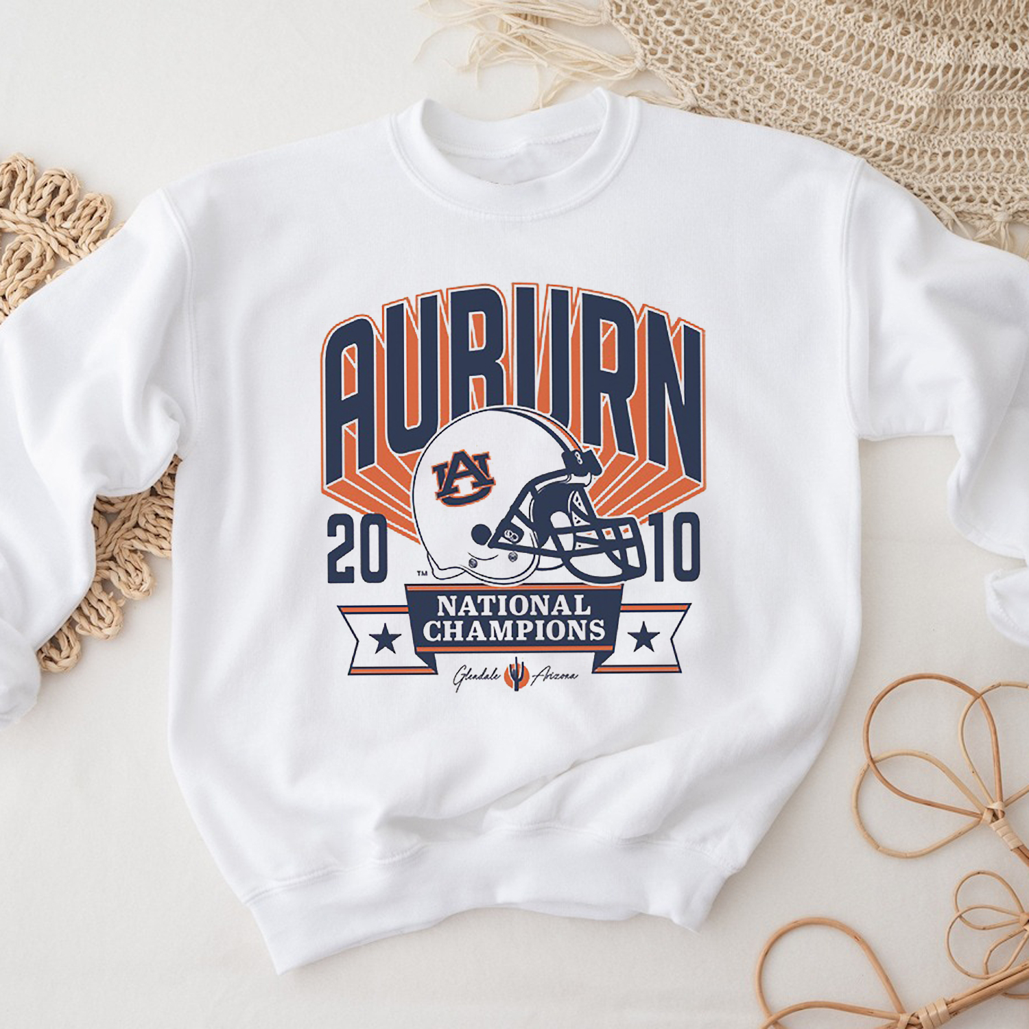 Auburn Football Champs Tee 2010 - Tigers NCAA T-Shirt Hoodie Fan Gift