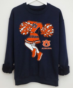 Auburn Tigers Basketball Player Short Sleeve T-Shirt - NCAA Sweatshirt Hoodie Tee Fan Gift