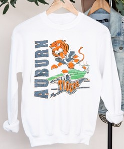 Auburn Tigers Love Sweatshirt - Football Hoodie T Shirt Fan Gift