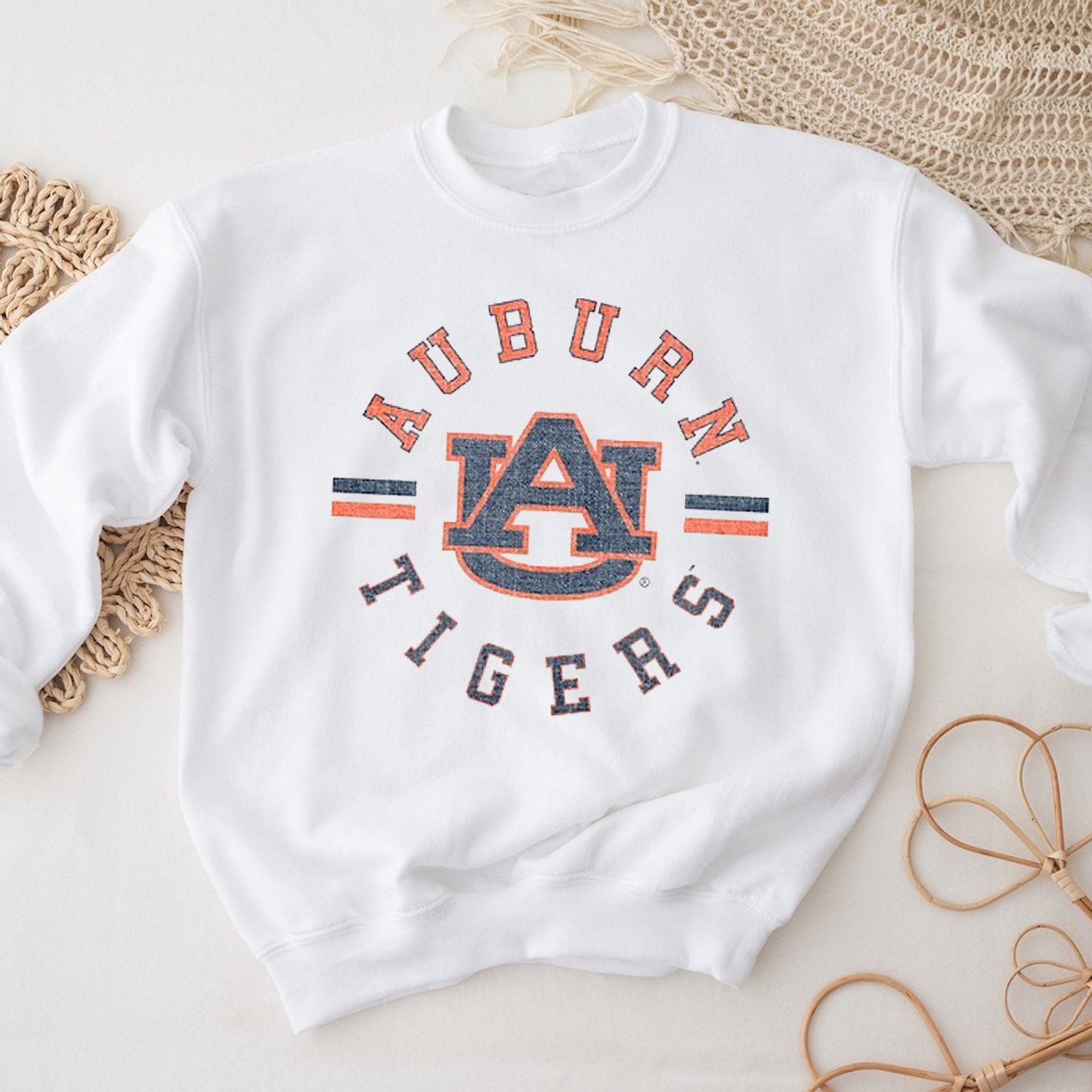 Auburn Tigers Medallion T-Shirt - Tigers Sweatshirt Hoodie Fan Gift