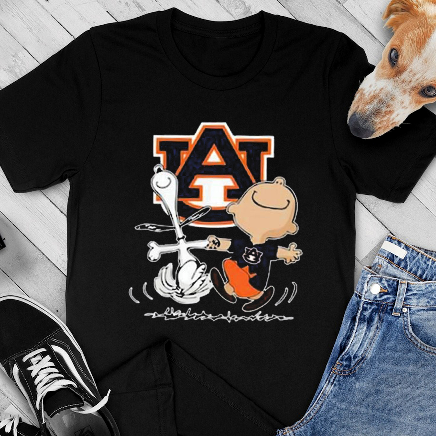 Auburn Tigers Pom Pom Cheer II Short Sleeve T-Shirt - Tigers Football Sweatshirt Hoodie Fan Gift