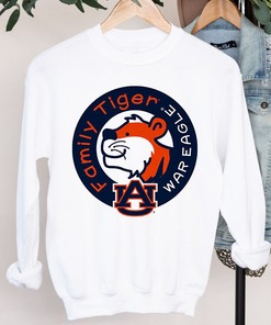 Auburn Tigers Youth 'Family Tiger' T-Shirt - Auburn Football Sweatshirt Hoodie Fan Gift