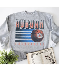 Auburn Vintage Basketball T-Shirt - Sweatshirt Hoodie Fan Gift
