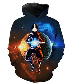 Avatar State Aang Airbender All Over Print 3D Hoodie