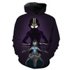 Avatar State Aang And Korra Last Airbender All Over Print 3D Hoodie