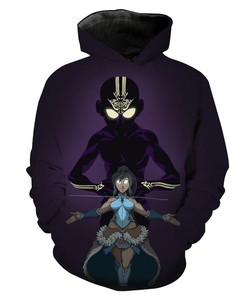 Avatar State Aang And Korra Last Airbender All Over Print 3D Hoodie