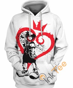 Awaken Your Heart With Sora Kingdom Hearts 3D Hoodie For Gamers