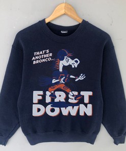 BSU Bronco First Down Vintage Tee
