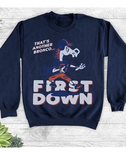 BSU Bronco First Down Vintage Tee