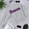 BSU Broncos Vintage Script Crewneck