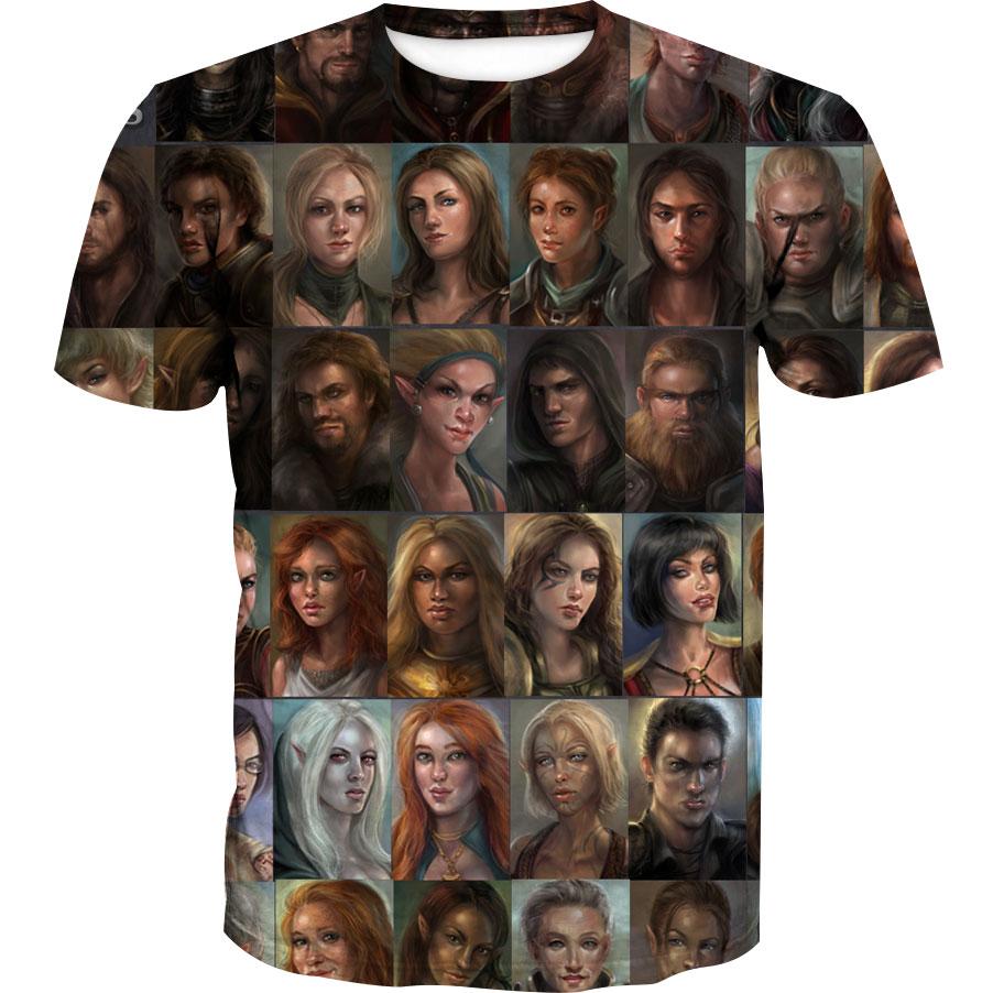 Baldur'S Gate Video Game All Over Print 3D Hoodie