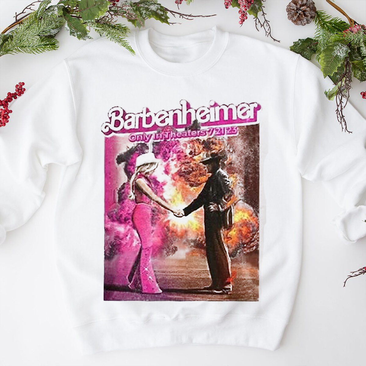 Barbenheimer Shirt, Barbenheimer Pink T-shirt, barbie 2023 merch, OPPENHEIMER MOVIE, Barbie Party shirt