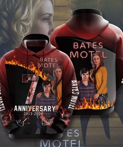 Bates Motel Sign Design Custom All Over Print 3D Hoodie