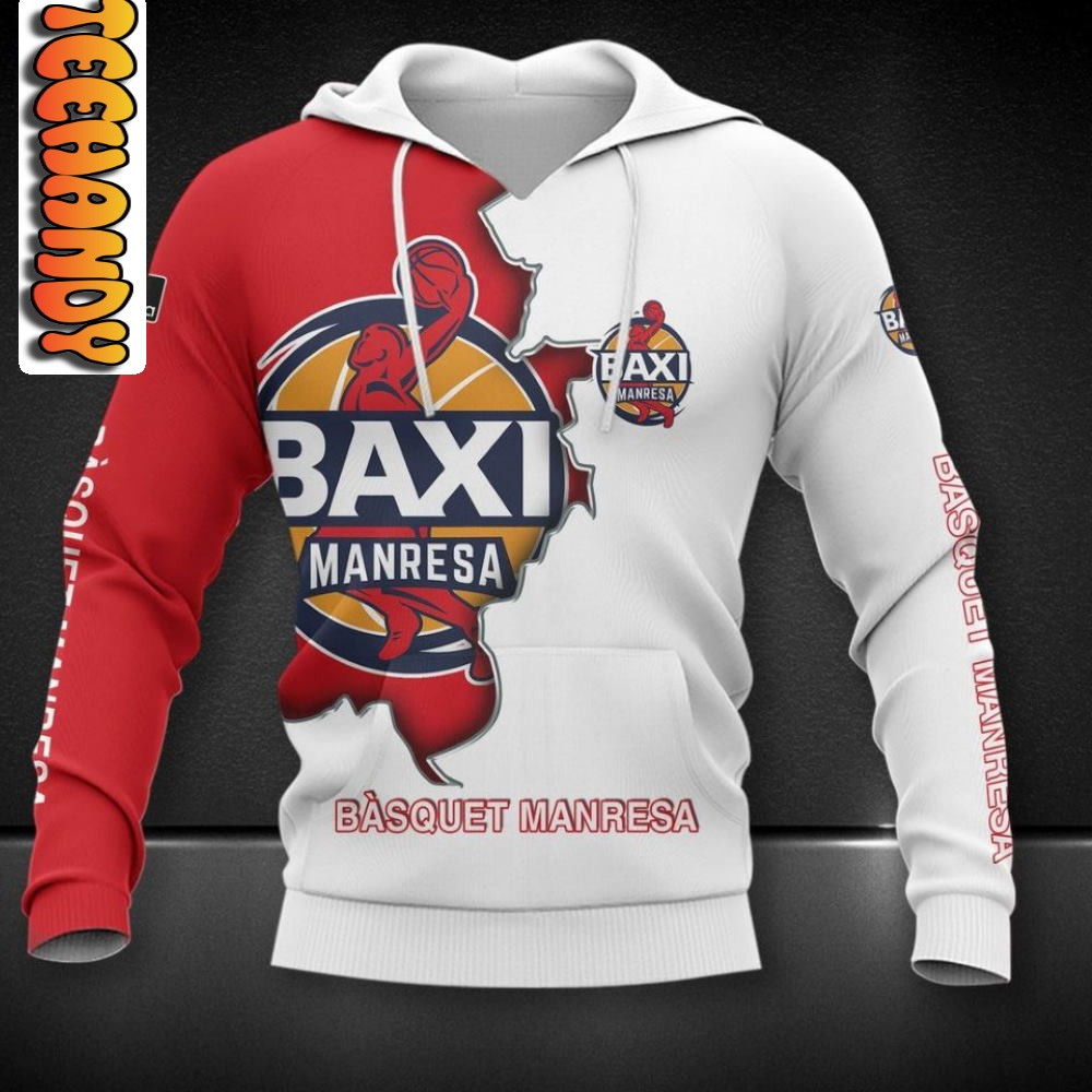 Baxi Manresa 3D Hoodie For Fans Of The Legendary Club