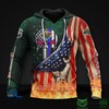 Be A Firefighter Fan With Minnesota Wild Nhl Us Flag Fire 3D Hoodie Zip Hoodie