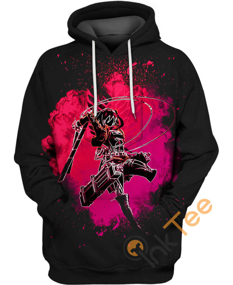 Be A Part Of The Ackerman Clan With Soul Of The Ackerman Clan 3D Hoodie For Attack On Titan Fans