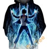 Be Bold With Dabi Blue Flame Hoodie In 3D - Perfect For Anime Fans! 