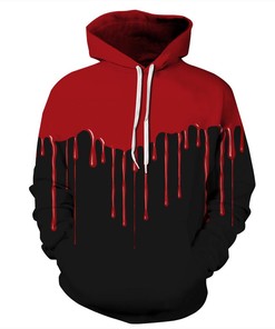 Be Different With The Blood Flowing Cools 3D Hoodie