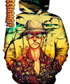 Be Fearless With Fear And Loathing 3D Hoodie 