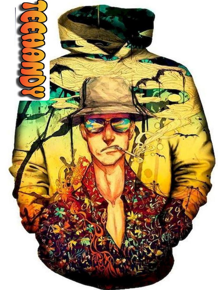 Be Fearless With Fear And Loathing 3D Hoodie