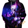 Be Playful With The Evelynn Lol Hoodie 3D